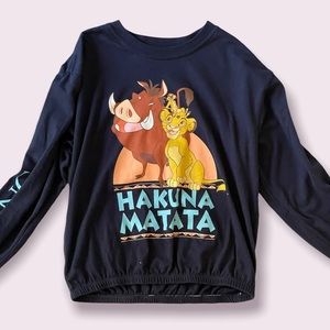 Disney Lion King Cropped Sweater🦁